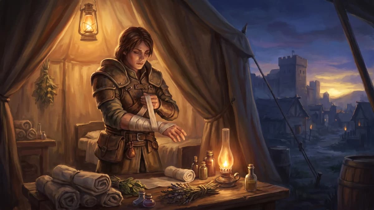 Первая помощь 1–300 в WoW Classic: бинты, книги и квест хирурга