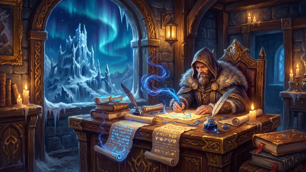 Начертание 1–450 в WotLK: перемалывание, символы, пергаменты и карты Новолуния