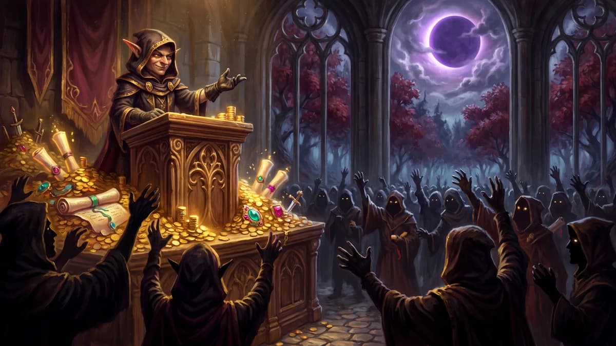 Аукцион и трейд в WoW Midnight: как зарабатывать на торговле